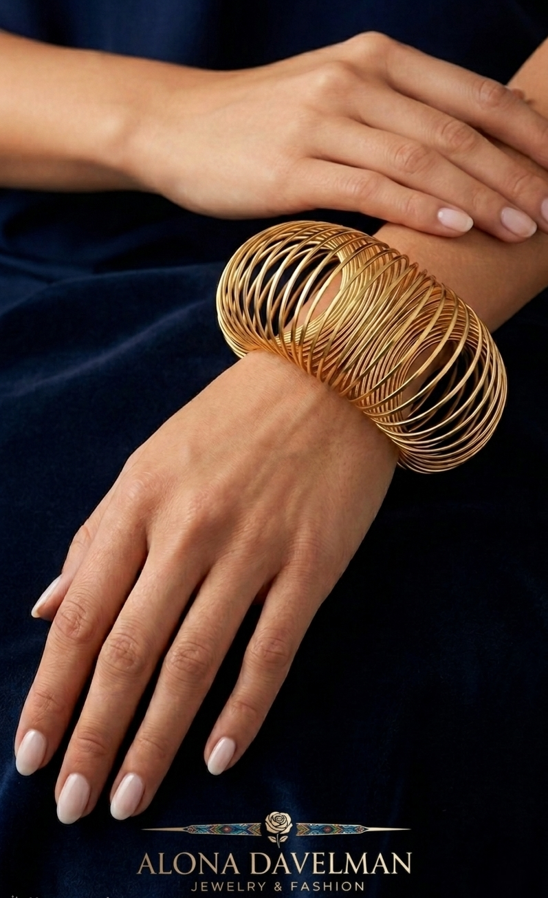 Aurelia Vortex Bracelet Gold