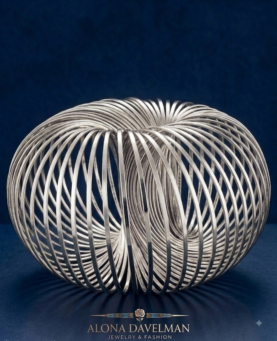 Aurelia Vortex Bracelet Silver